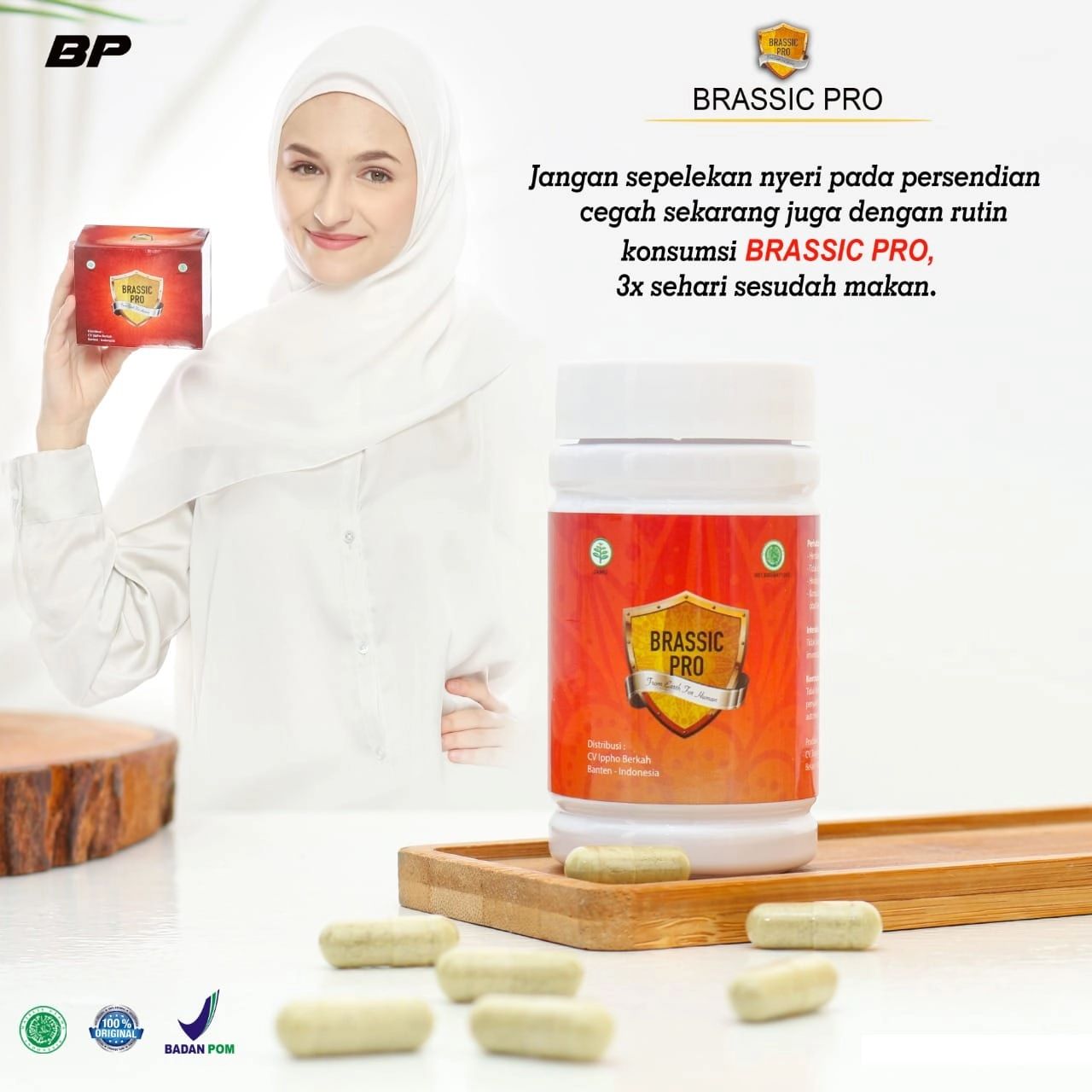 Jual Brassic Pro BP Suplemen Herbal Ipho Santosa