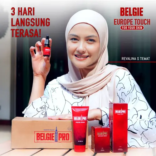 distributor belgie pro facial wash serum  terbaik di makassar
