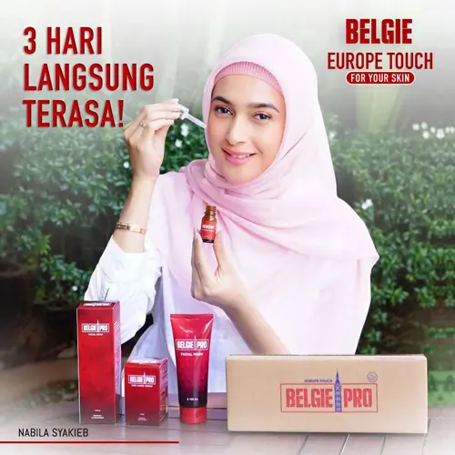 supplier belgie pro facial wash serum  original di jakarta